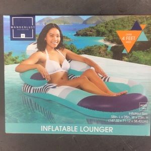 Inflatable lounger